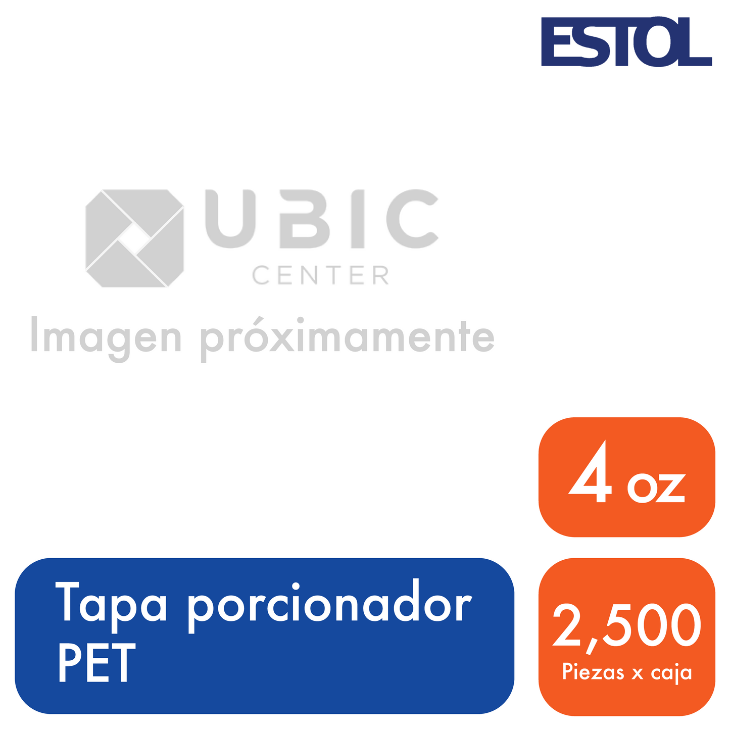 Tapa vaso porcionador souffle de 4 oz