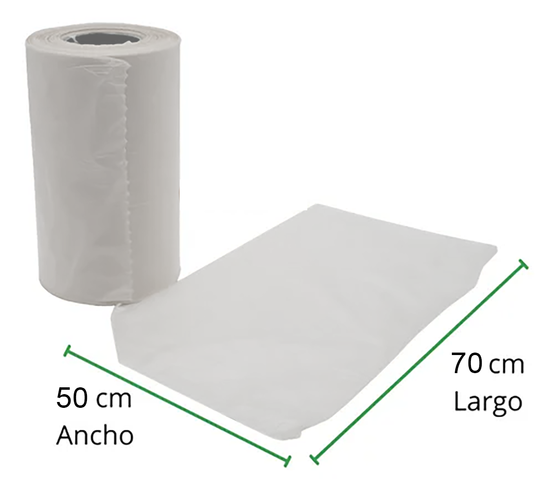 BOLSA ROLLO NATURAL 6 KILOS 50 X 70