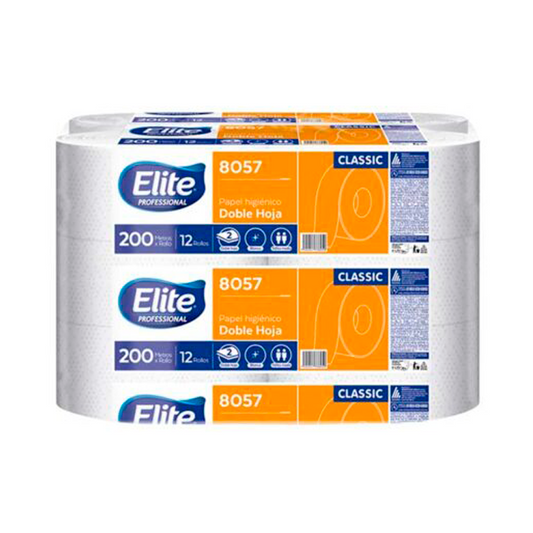 HIGIENICO JUMBO ELITE 200 M 12 R H8057