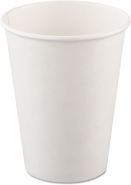 Vaso bebida caliente papel 12 oz blanco - Linea D