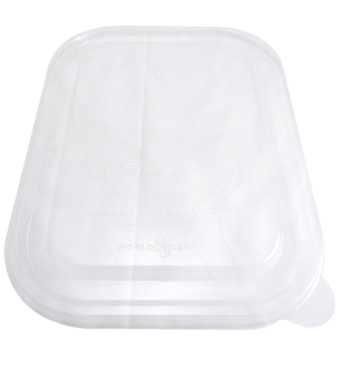 Tapa pla contenedor 10x8 biodegradable