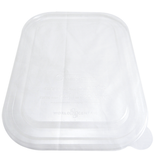 Tapa pla contenedor 10x8 biodegradable