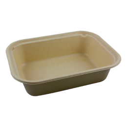 Contenedor compostable rectangular 60 oz