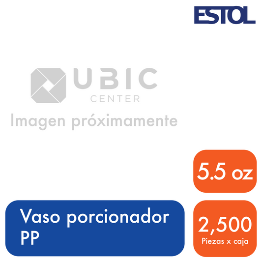 Vaso porcionador souffle de 5.5 oz